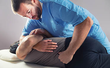 Chiropractic Back Adjustment